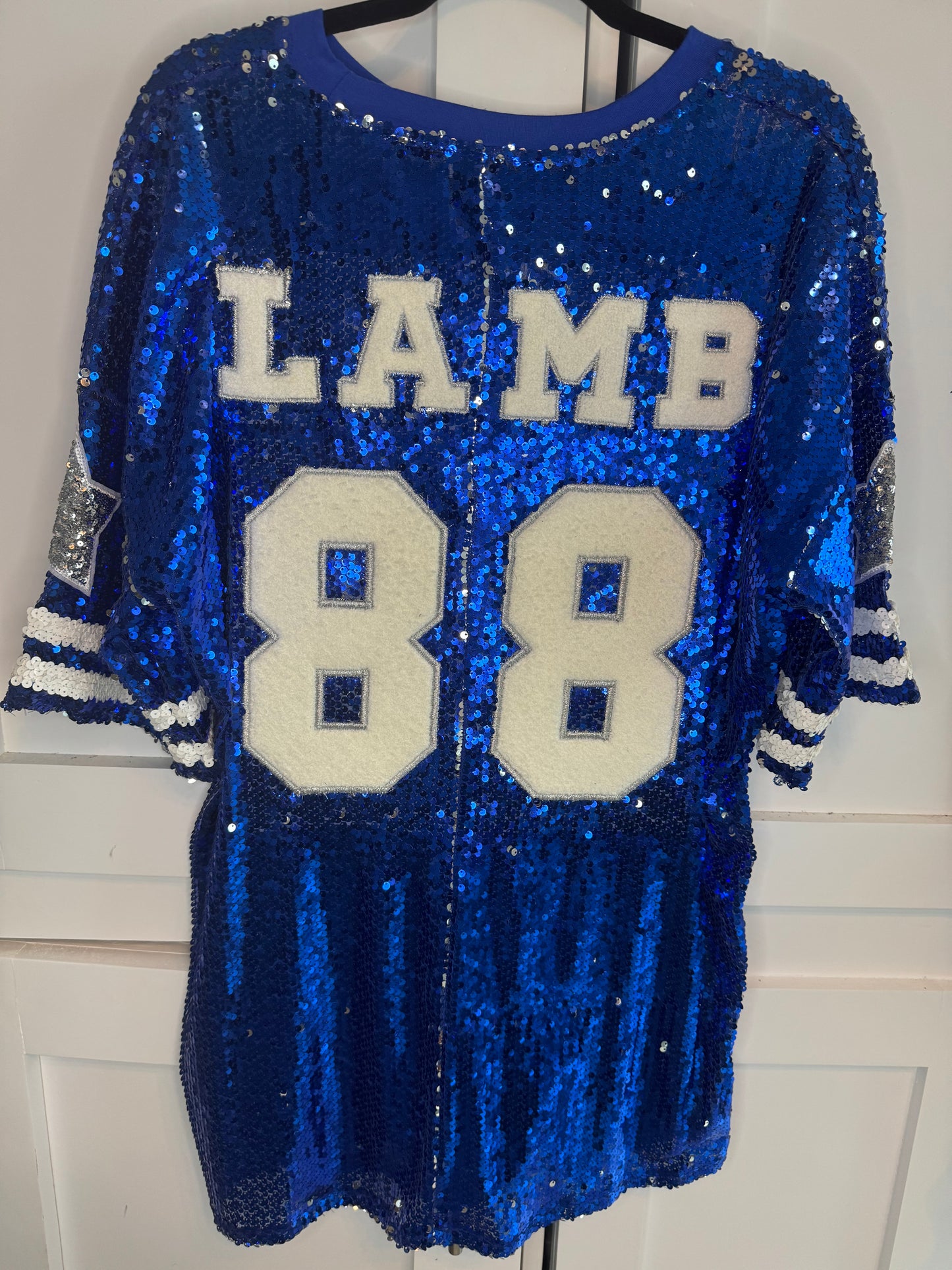 Custom Sequin Jersey Dress or Fringe Top