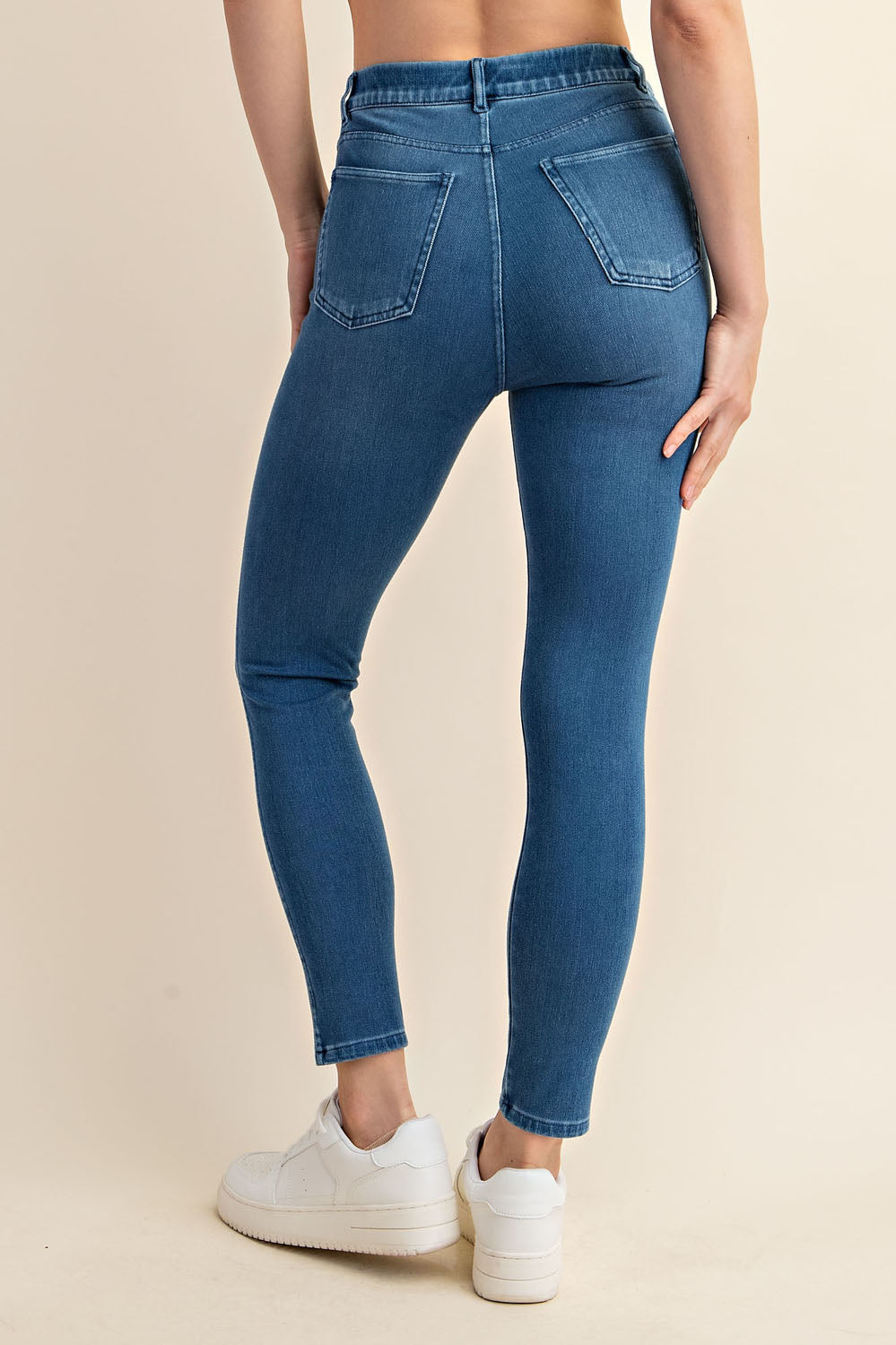 Stretch Denim Leggings