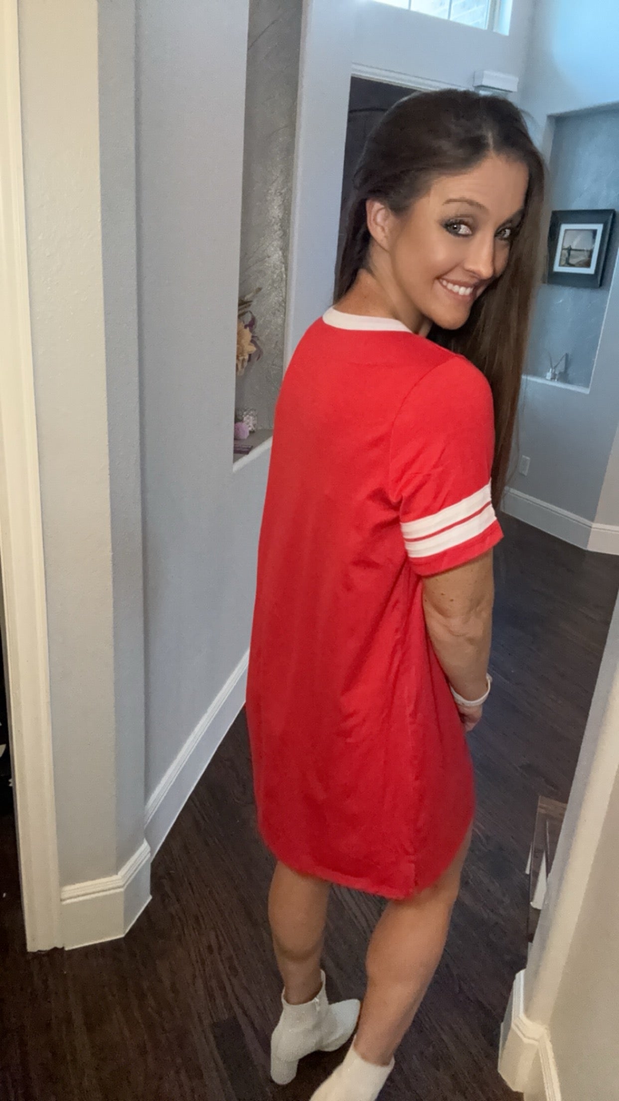 Custom Sequin Jersey Dress or Fringe Top