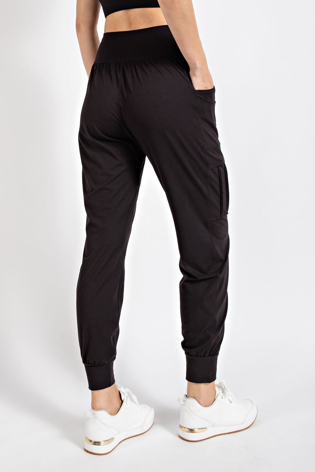 Butter Soft High Waist Joggers with Side Pockets - Sustainable and Comfortable