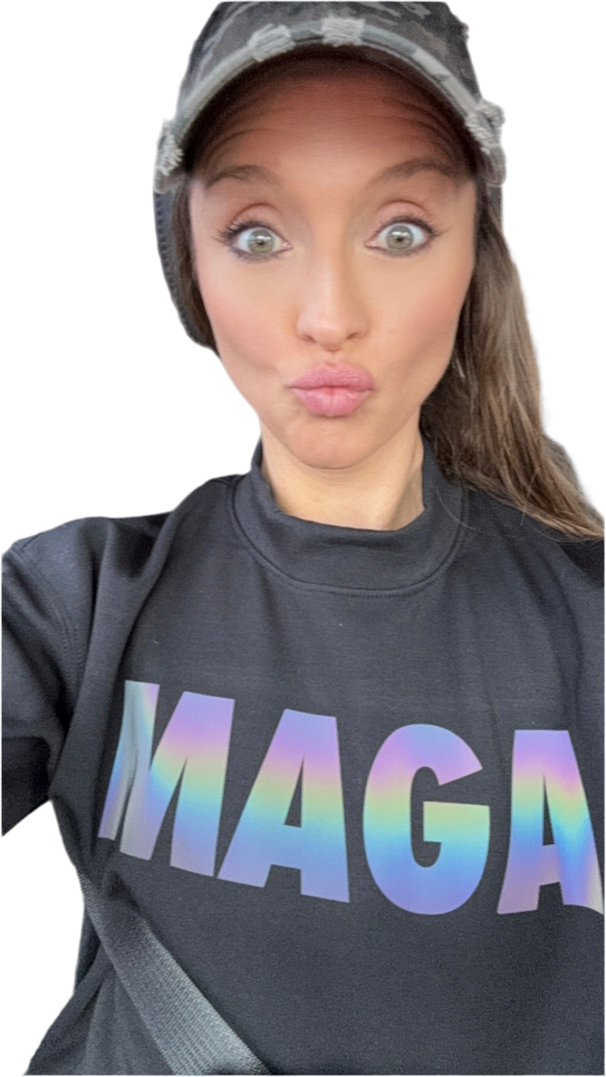 DARK REFLECTIVE MAGA 47 PONTI CREW NECKLINE LONG SLEEVES SWEATSHIRT