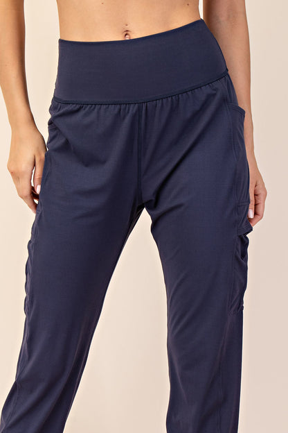 Butter Soft High Waist Joggers with Side Pockets - Sustainable and Comfortable