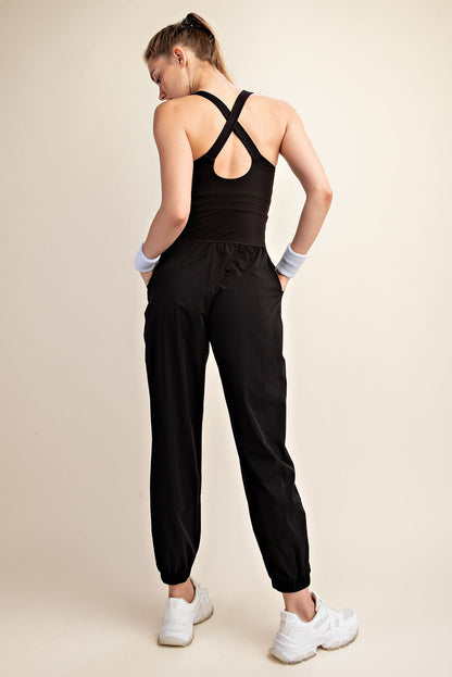 Butter Soft Active Cargo Pants Jumpsuit