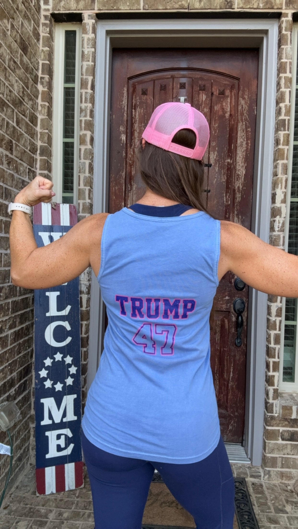 Make America Trump Again Jersey Tank