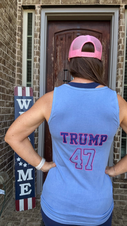 Make America Trump Again Jersey Tank