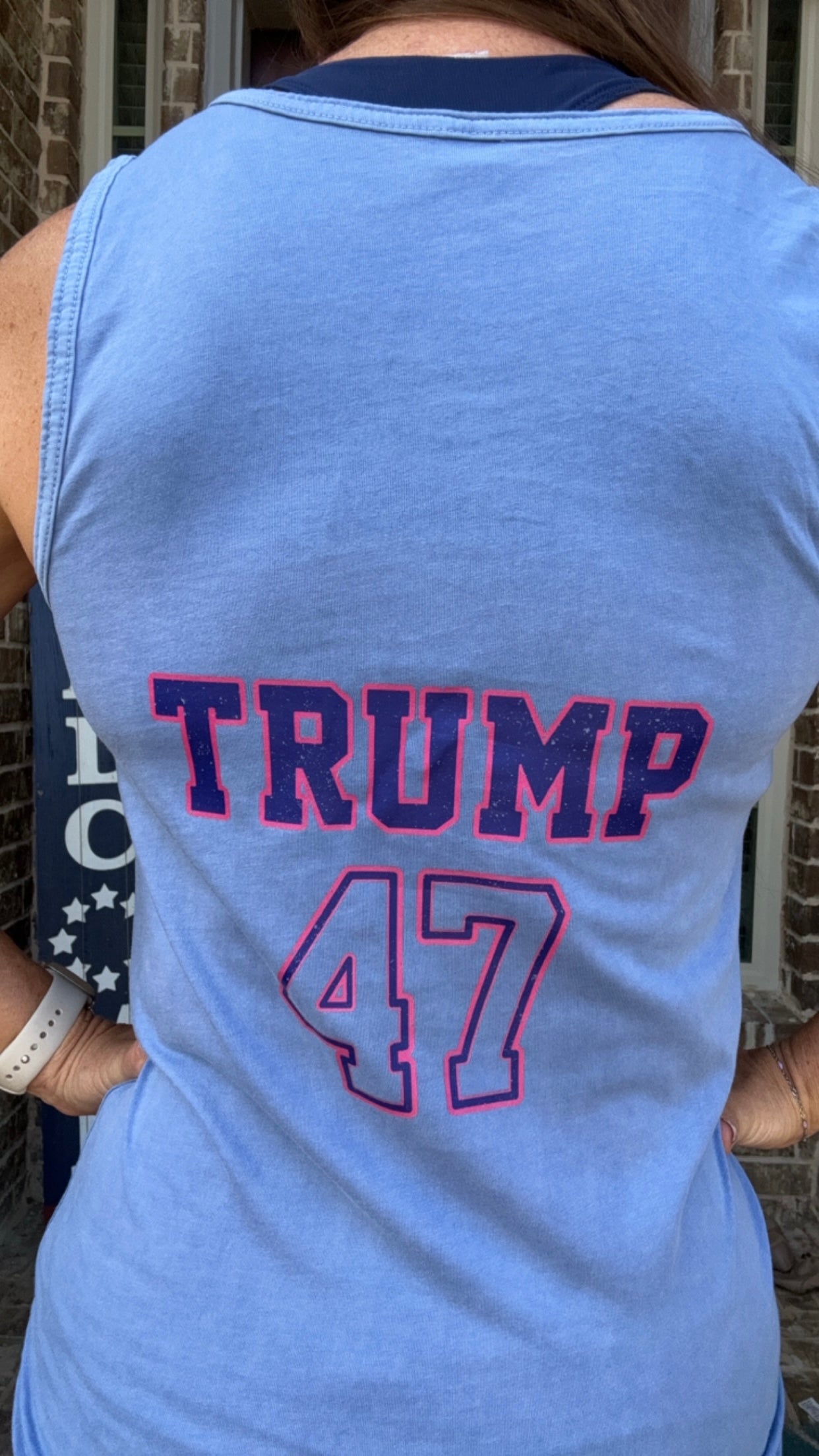 Make America Trump Again Jersey Tank