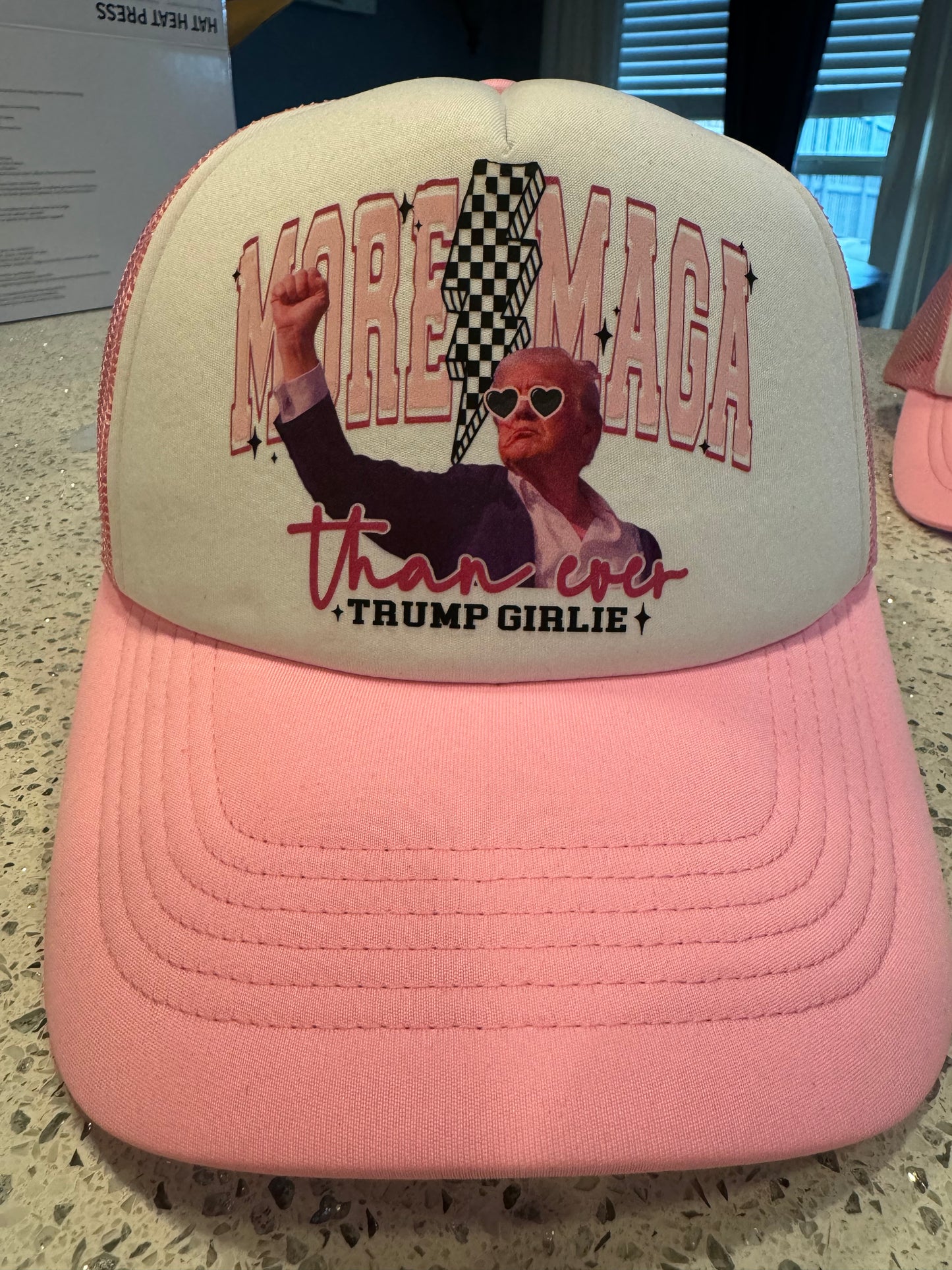 More MAGA than Ever TRUMP Girlie Trucker Hat