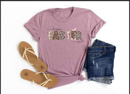 Happy Easter Y'all Graphic Tee 25% Off at Checkout